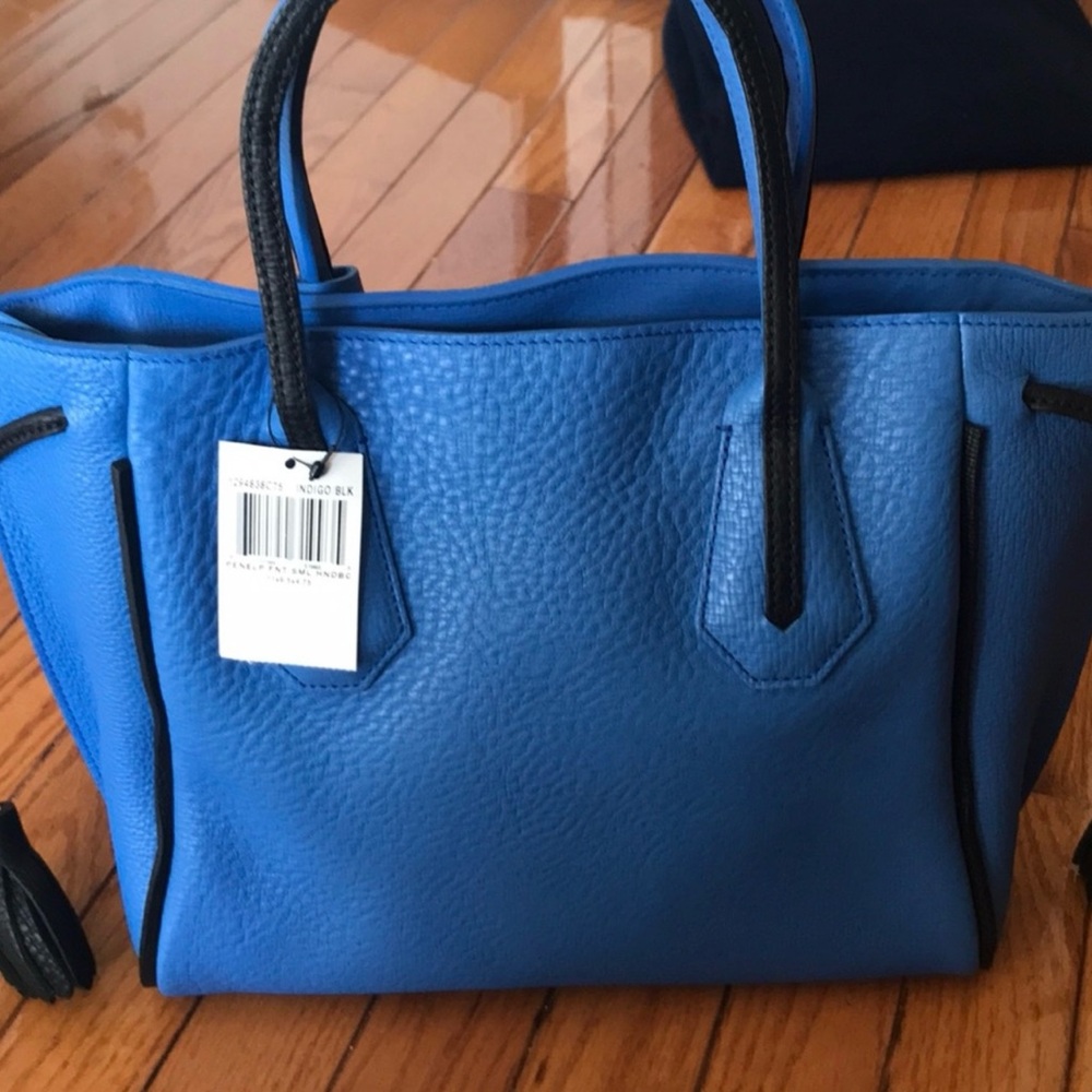 NWT💕 Longchamp Penelope Indigo & black - Picture 2 of 4